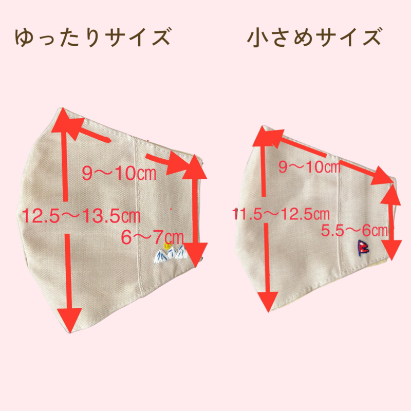 不織布マスクカバー(スカイブルー)ゆったりサイズ